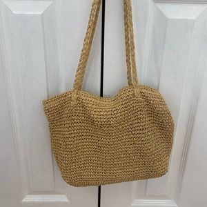 Straw bag